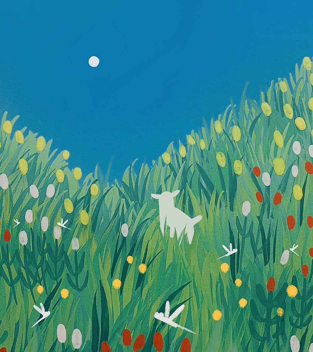 titsay's tweet photo. favorite hobby: moon-gazing 🌙 https://t.co/M3TRYjJfWK