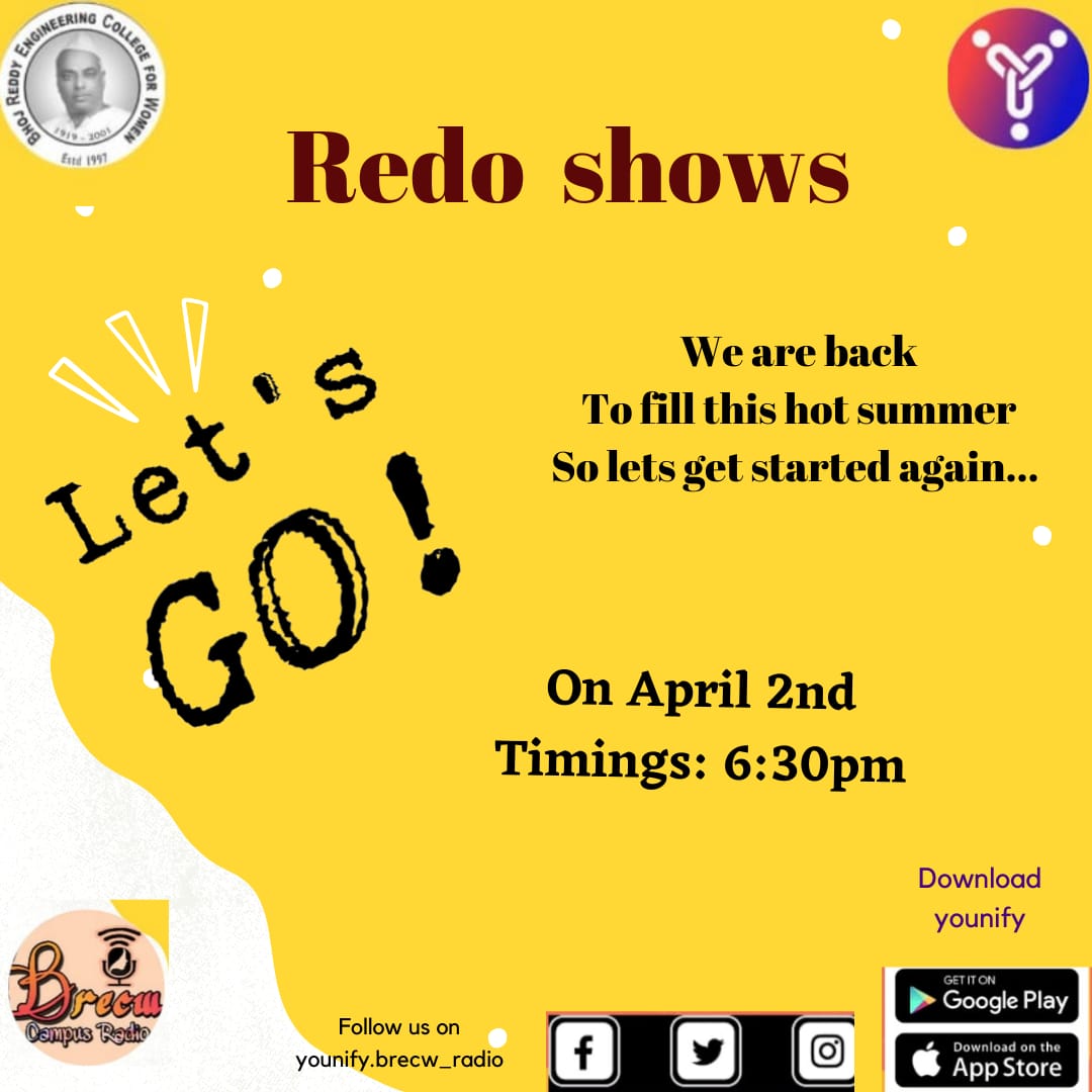 BrecwRadio's tweet photo. Let's GO!!
#campusradio #younify https://t.co/u2SrIjWury