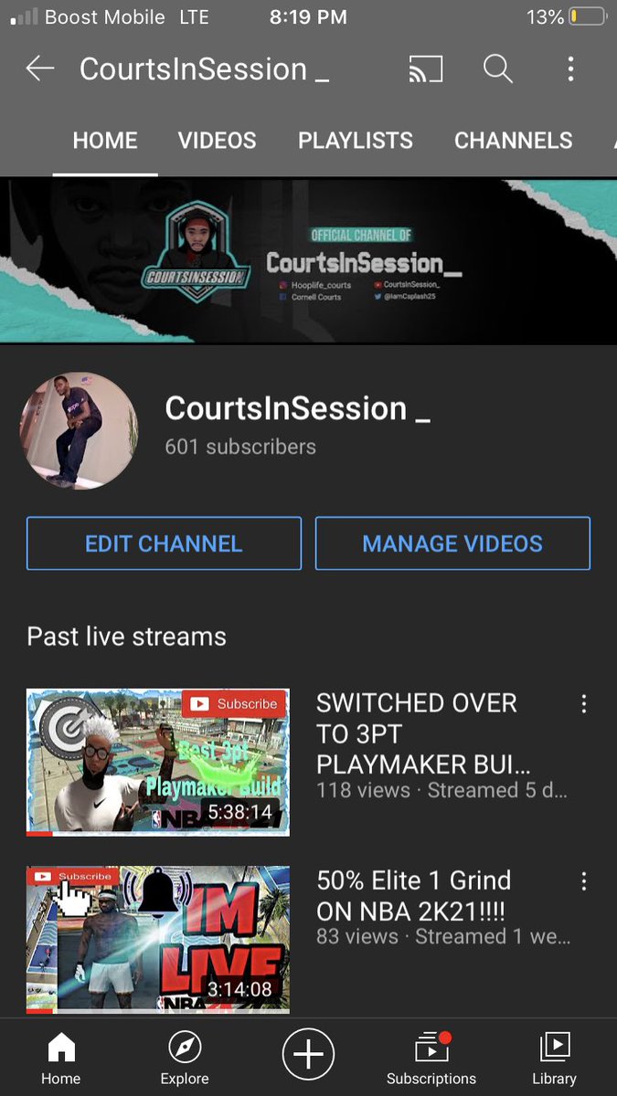 CourtsNSession_'s tweet photo. @YouTube Just Hit 600 subscribers ROAD TO 700 yessir 🤘🏾🙏🏾#2k #2k21 #2k21Fam #livestreaming #2kCommunity #2KFest #2kfreeagent #2KGames #2kMypark #2krep #2ktv #youtuber #twitter YT:CourtsInSession_ https://t.co/lRFQekOyW9