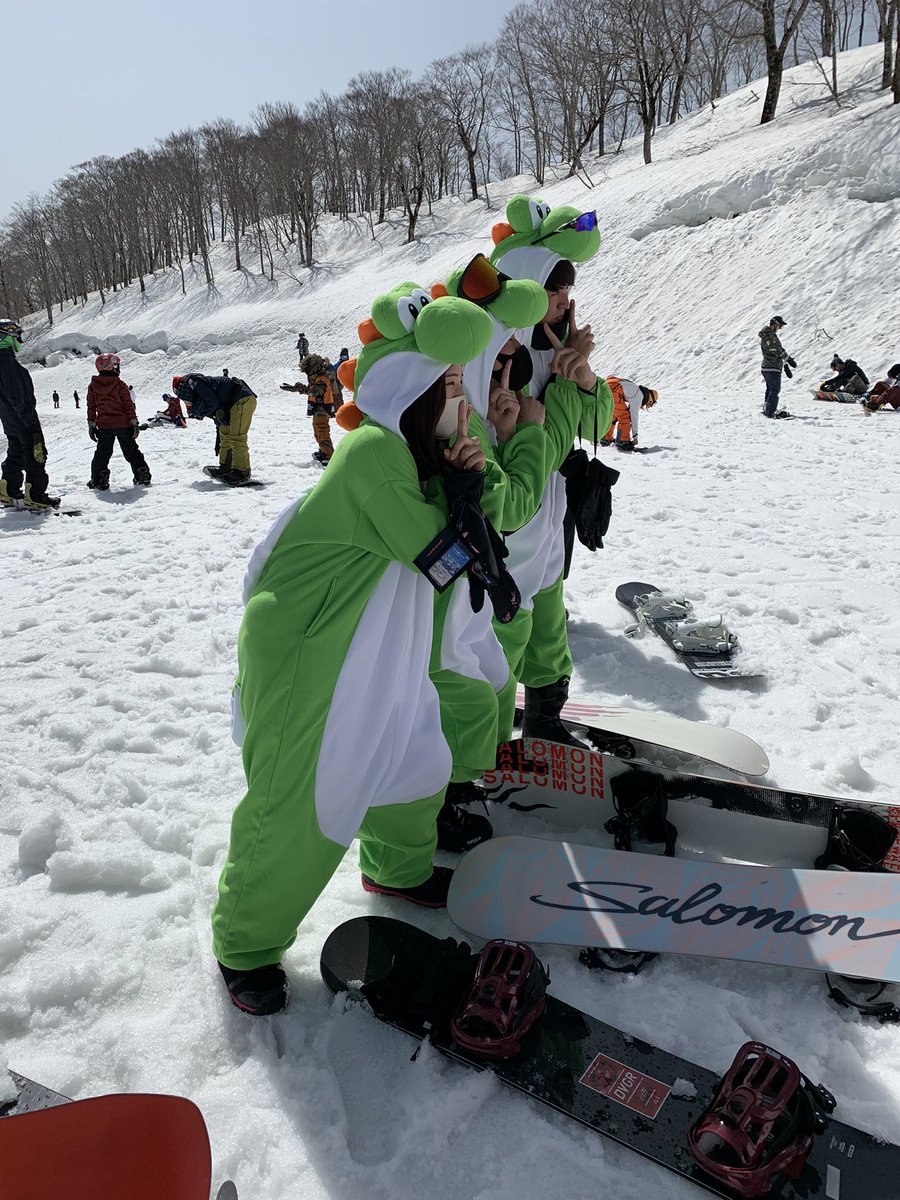 ALTS_sbc's tweet photo. 3.29高鷲
ヨッシーとカオナシで滑り納めてきました🏂
これから続々春の新歓情報が出ます〜🌸
ぜひチェックしてみてください！ https://t.co/obGXiVRtbd