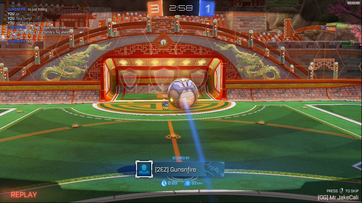 Relaxury1's tweet photo. Uhhh @RocketLeague @SunlessKhan I think we need a ban https://t.co/kvO1hcsIFK