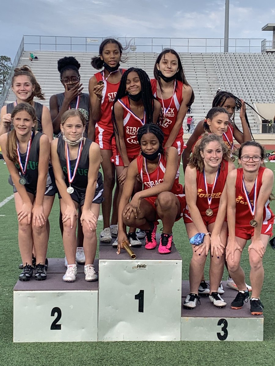 smith16strack's tweet image. 1st place 4x200 Relay 7th grade