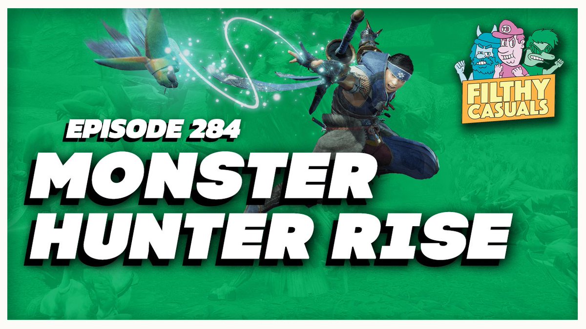 filthycaspod's tweet photo. This week the boys review new release #MonsterHunterRise, @benvernel recommends indie gem #Qomp, @dassalo talks #Hitchhiker and of course there's Adam's News Corner. Reaaaaally good shit.
Spotify: https://t.co/tAVAZR0oQA
Apple Podcasts: https://t.co/GM3UaN8hC8 https://t.co/KJQOSH3F3j