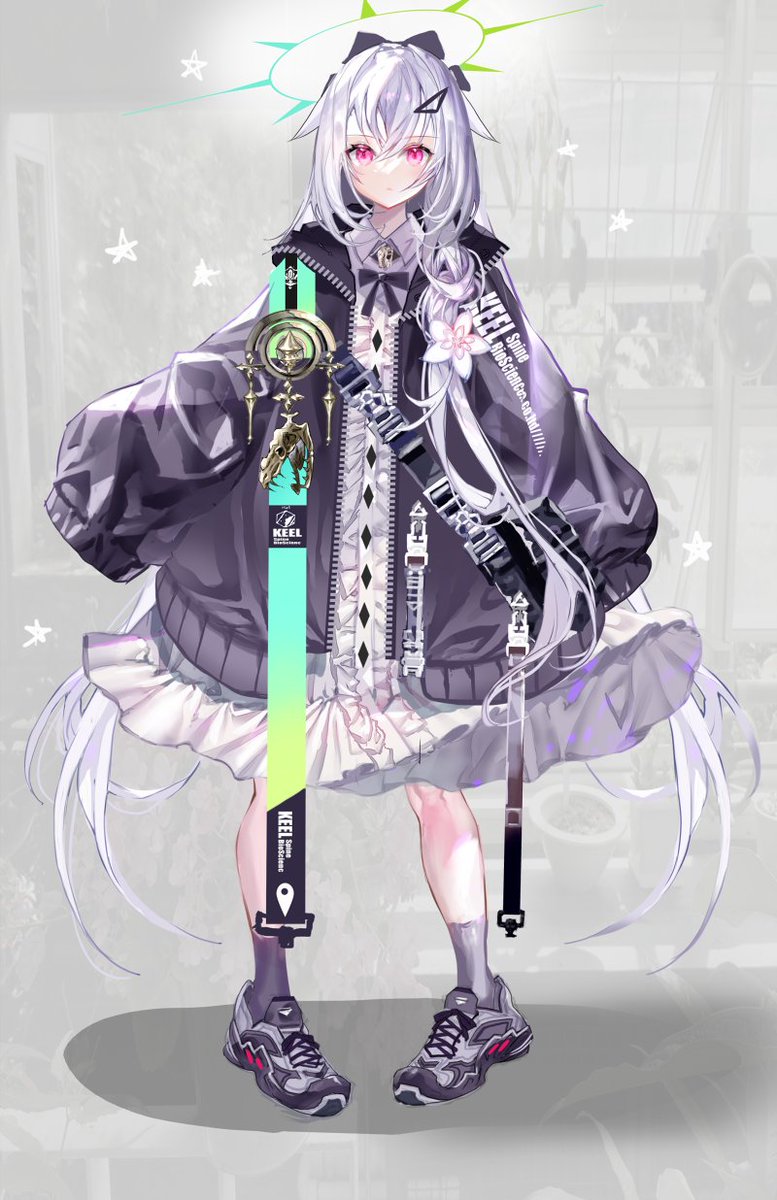 「新人Vtuberのサラソウジュといいます。
予告から生まれるまでに何と2年かかり」|八幡@Vtuberサラと配信中のイラスト