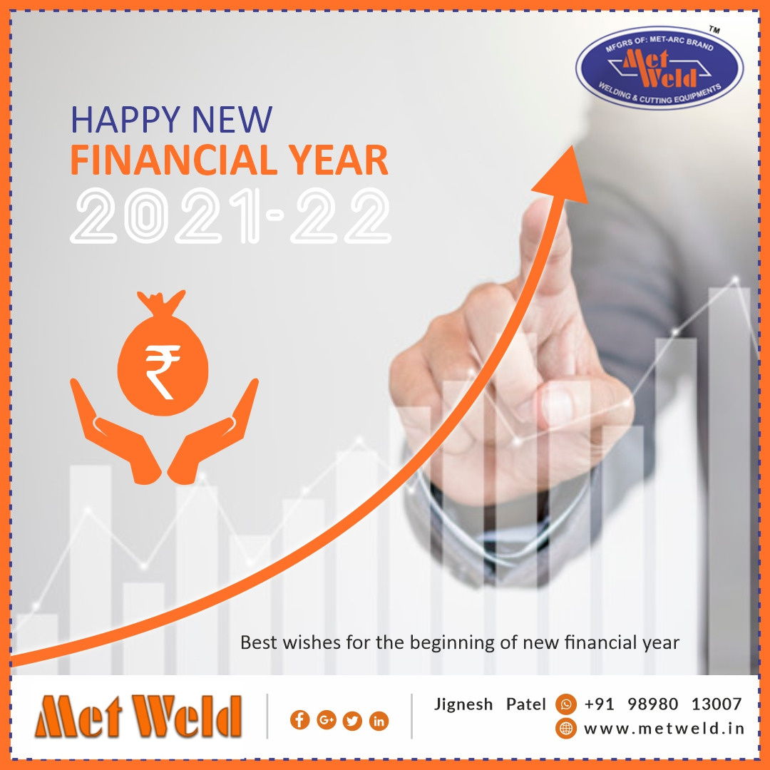 metweldcnc's tweet photo. Wishing you Financial Growth and success as we begin financial year 2021 -22. https://t.co/v8bwP62noy