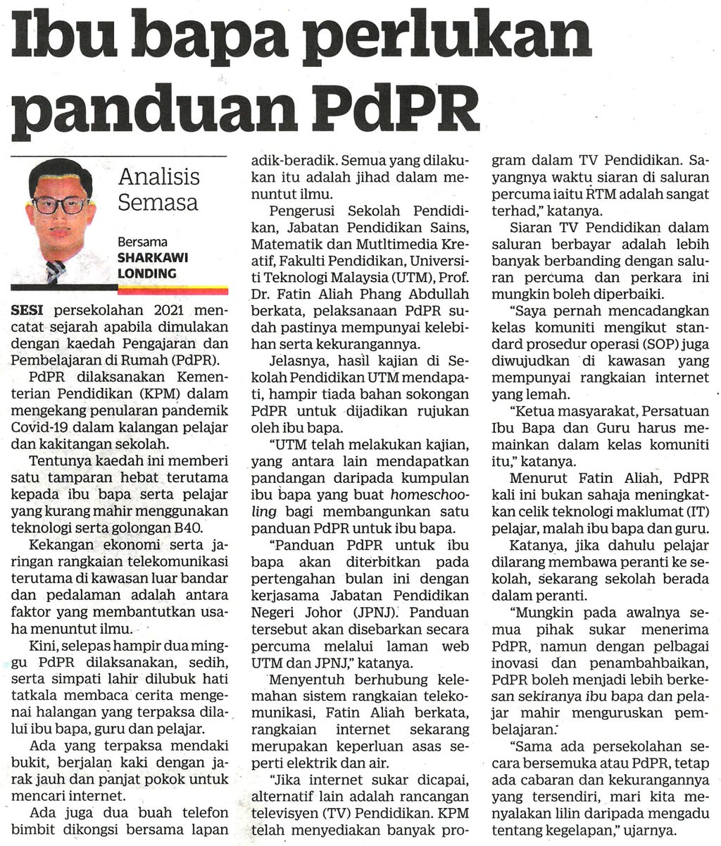 Universiti Teknologi Malaysia (UTM) tweet media