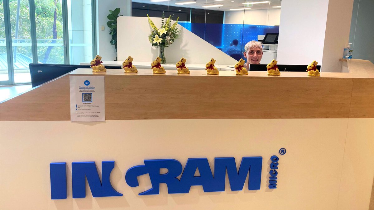 IngramMicro_Au's tweet photo. We wish a #HappyEaster weekend to all. Whether you're celebrating at one of the many #Easter shows, going on an egg hunt, spending time with family and friends or eating lots of chocolate bunnies and hot cross buns, we hope you enjoy the extra-long #weekend!
#IngramMicro https://t.co/I1xKJ32Rsl