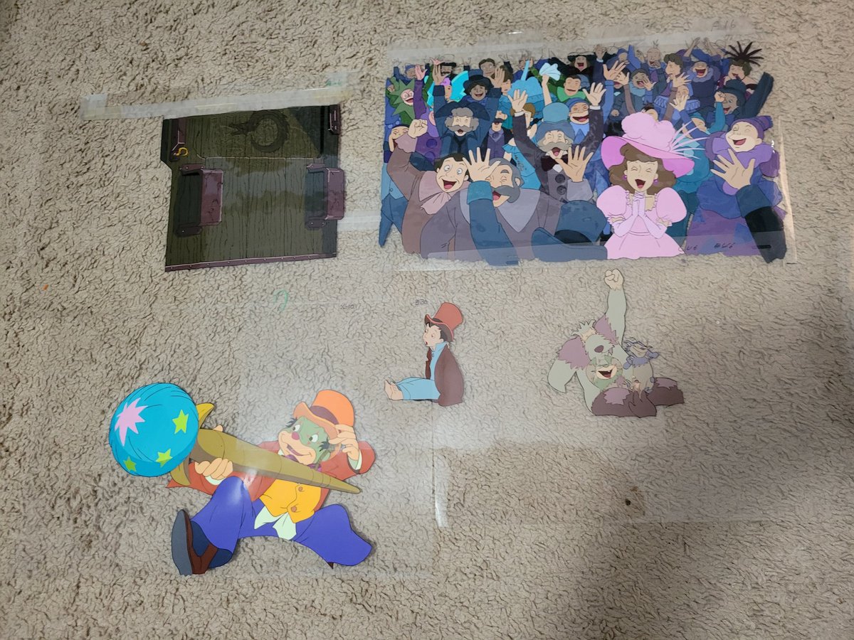 Sasarai_Harmoni's tweet image. I bought 5 animation cels from #animationlegends .com.   They recently announced they had cels for Little Nemo in Slumberland!  I looked up word of mouth and saw the they were legit.   And they definitely were!   I own a piece of animation history! (Five,  actually) 
#LittleNemo