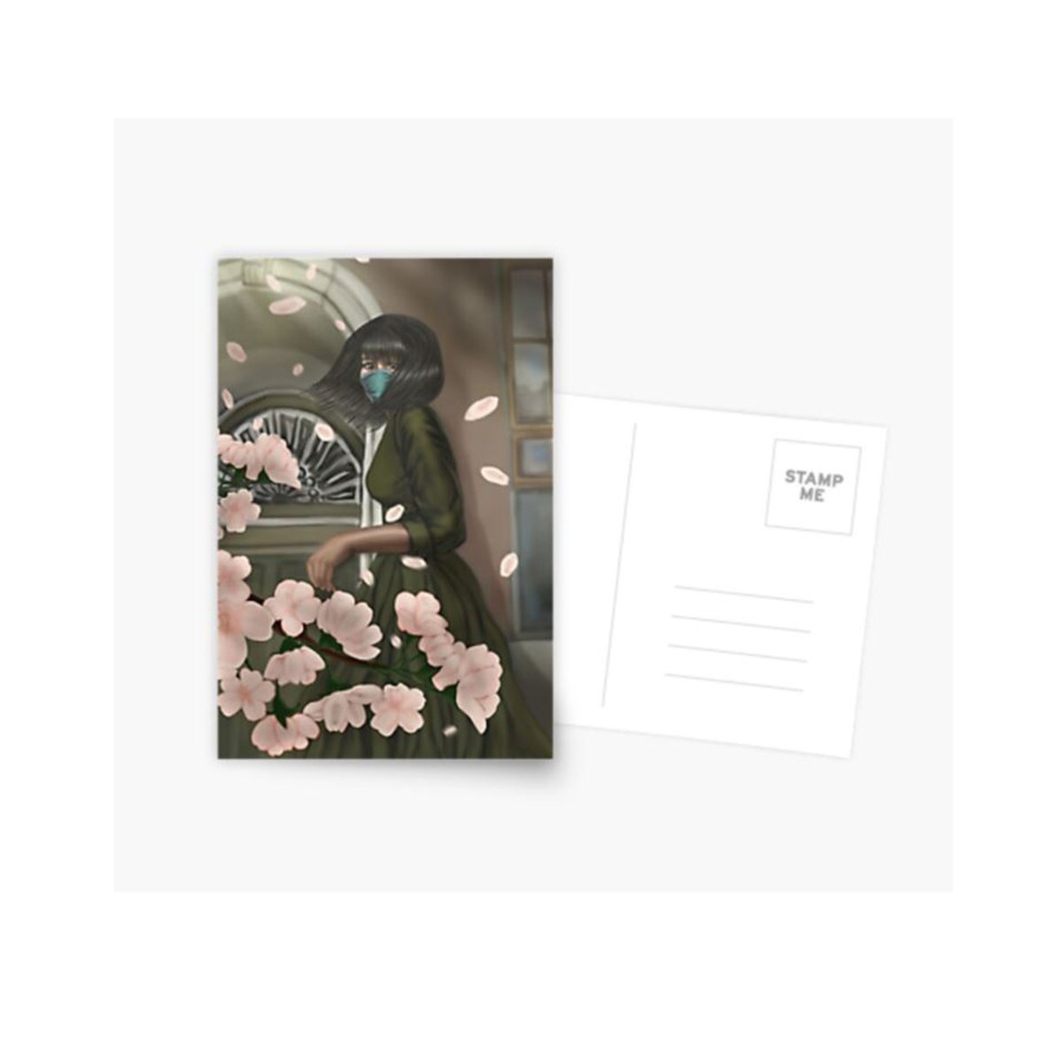copper_amulet's tweet photo. Excited to share addition to my #etsy shop: City Walk Girl in a Mask Cherry blossoms Hanami - Digital illustration -JPG, Png - Instant Download - Digital Design - Digital Drawing https://t.co/pQsNb3vY0A #pink #birthday #green #bedroom #peopleportrait #vertic https://t.co/CyRUtKfWWN