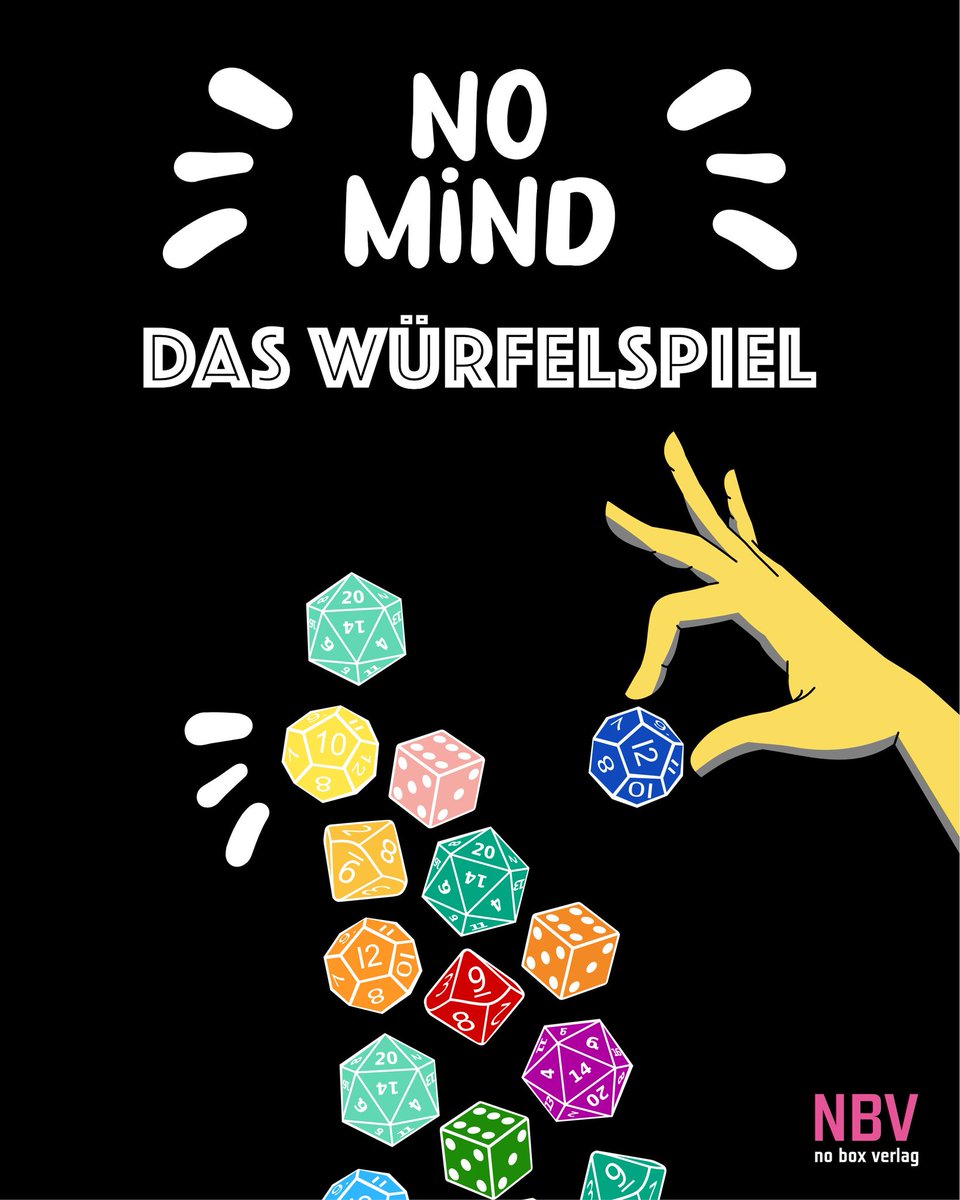 FairplayMagazin's tweet photo. Endlich erscheint der lang ersehnte Nachfolger des beliebten NOMIND. Mit NOMIND - DAS WÜRFELSPIEL katapultiert der No Box Verlag erneut ein ganzes Genre auf eine völlig andere Ebene.
#Brettspiele https://t.co/WB7R9i312L