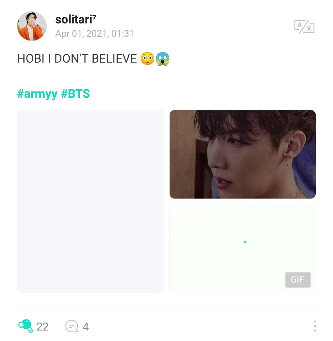stay_gold875's tweet photo. @ktaehvant Usem a TAG #armyy no weverse tem vários posts
É como se o conteúdo continuasse somente carregando https://t.co/V3bmPIeHkC