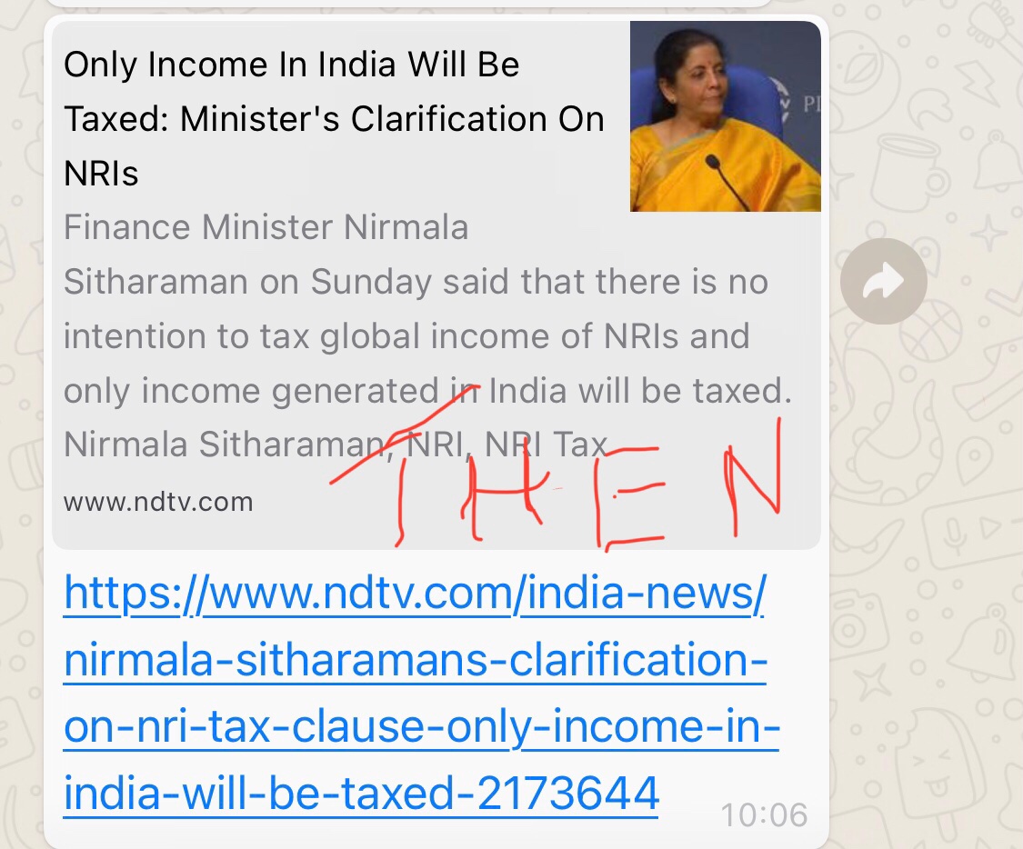 Mahua Moitra (@mahuamoitra) on Twitter photo Complicated words in Finance Bill 2021 - in reality a Special Gulf workers tax.
FM going back on her words.
Hardworking Indian workers in Saudi/UAE/Oman/Qatar to be taxed EXTRA. <a href="/ShashiTharoor/">Shashi Tharoor</a> Complicated words in Finance Bill 2021 - in reality a Special Gulf workers tax.
FM going back on her words.
Hardworking Indian workers in Saudi/UAE/Oman/Qatar to be taxed EXTRA. <a href="/ShashiTharoor/">Shashi Tharoor</a>