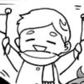 ⠀
                 ❝ฮึบ— อ้า— ฮึบ—❞
                     ❝ทุกคน.. สู้ๆ!❞

⠀