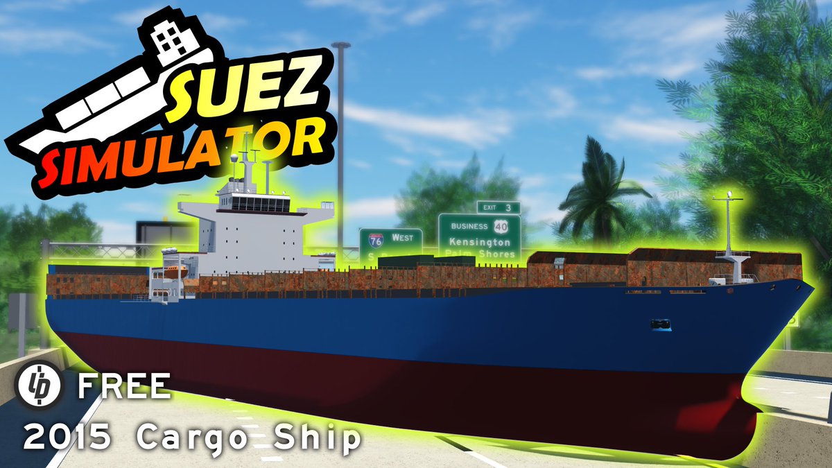 22Pilots_RBLX's tweet photo. The UD team has decided that we want to use our platform to be more educational and topical! We very deeply care about the fragility of our global economy and want to teach you all about the ramifications of global shipping crises. 

INTRODUCING..
Ultimate Boating: Suez Islands! https://t.co/jKzpJpUgjI