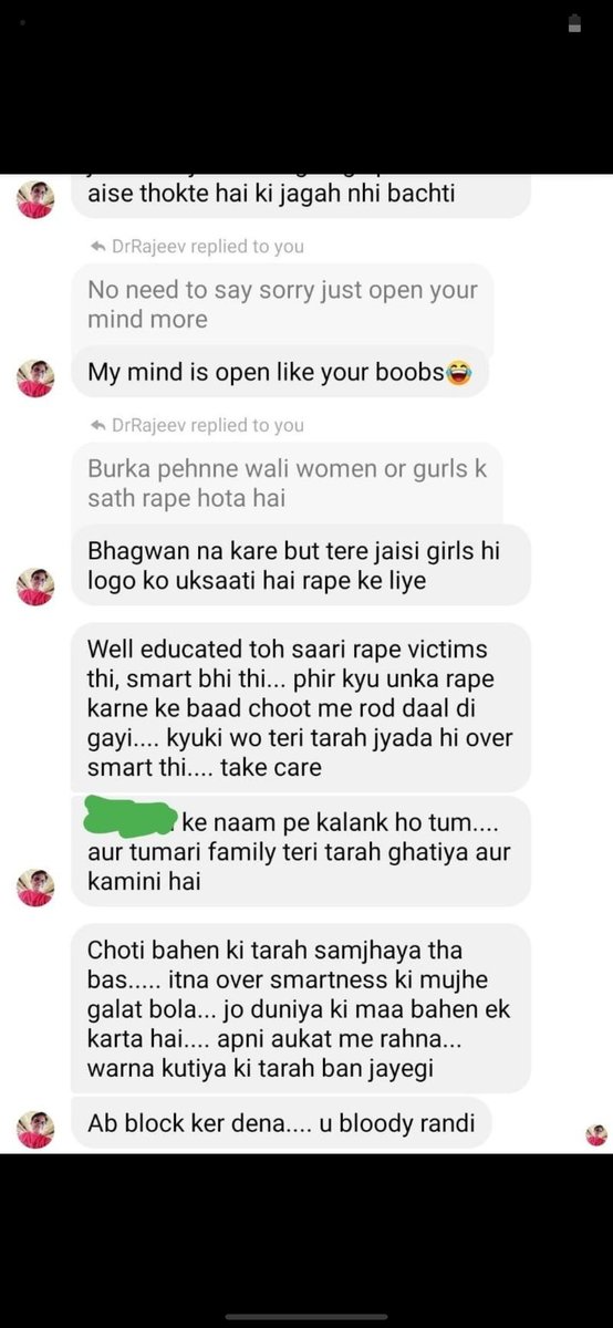 dinkar_prateek's tweet photo. Full time lady Doctor has been body shamed online @DCP_CCC_Delhi @DelhiPolice Please do look into matter and help her. 
Profile of accused and Chat box of victim is attached. https://t.co/FlUojpjlYr