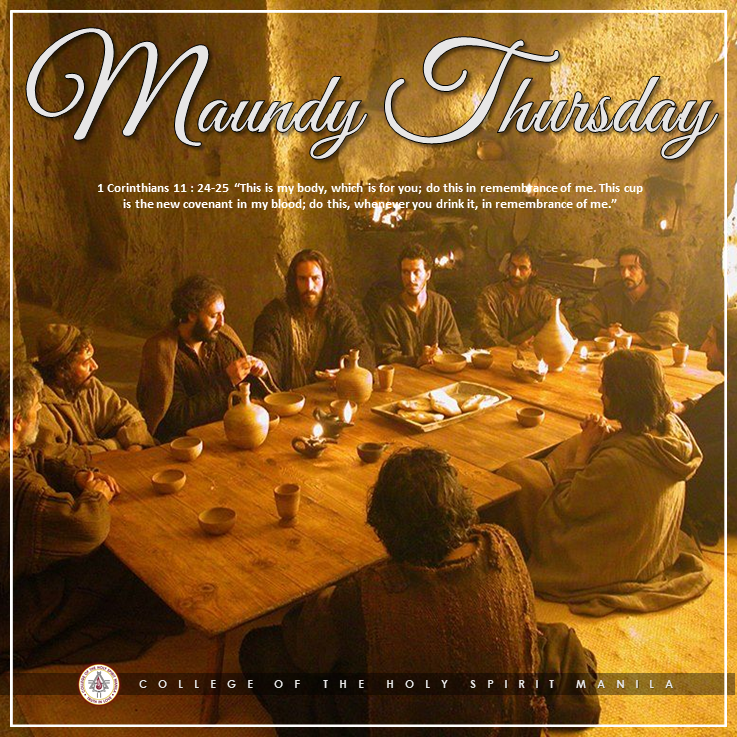 HolySpiritMnl's tweet photo. MAUNDY THURSDAY - April 1, 2021

https://t.co/GxNZicjywE https://t.co/whrjlmTtsc
