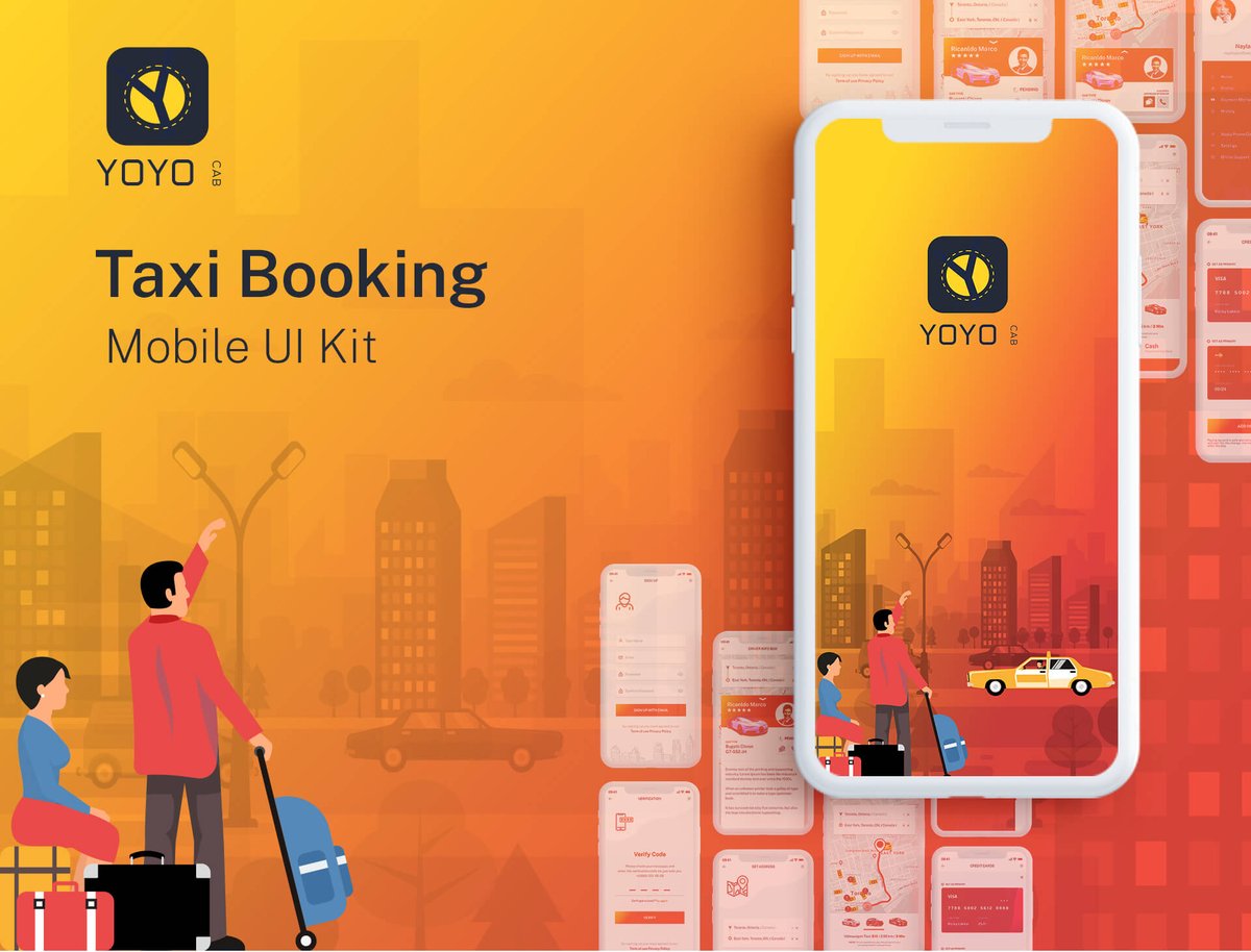 ncodetechnology's tweet image. A high-quality pack designed for Booking a Taxi and car project based on Uber, Grab &amp;amp; Go-Jek apps. bit.ly/2wAIa0q #mobileuikit #uiuxkit #uiuxdesign #mobileappdevelopment #appdesigner #clones #uberdriver #taxiservice #taxibooking