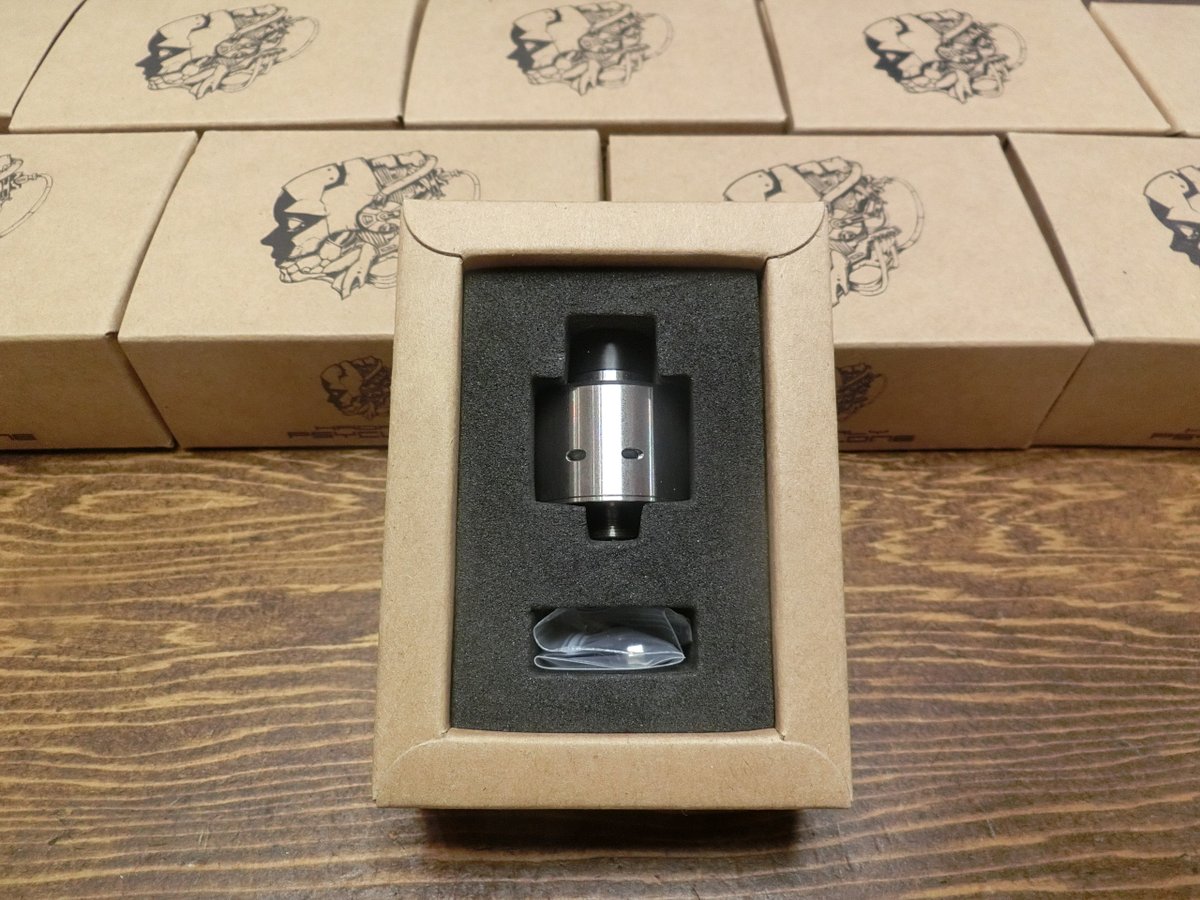 bakuendo_vape's tweet photo. HADALY
通販
https://t.co/w7Yvzhs1th
#PsycloneMods #Hadaly #vape #mech #bakuendo #爆煙堂 #電子タバコ #ベイプ #水戸 #水戸市 @爆煙堂 https://t.co/FZHRqG3Eof