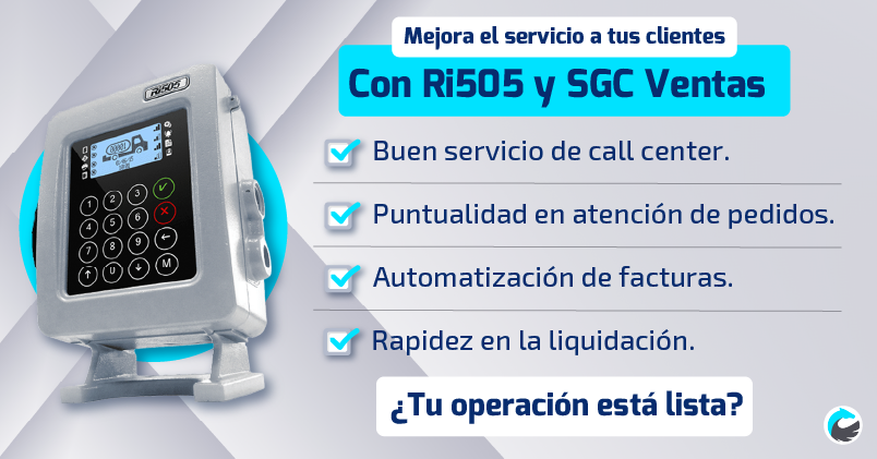 control_pegasus's tweet photo. ¿Realmente usas todos los beneficios que te ofrece tu Ri505A?
Conoce más dando clic aquí 👉https://t.co/c7IrzyuMN9
Al vincularlo con el sistema de SGC VENTAS: 
✔️Optimizas el servicio que ofreces
✔️Controlas tu inventario detectando pérdidas de gas
✔️Supervisas a tu personal https://t.co/6JJlG4mZup