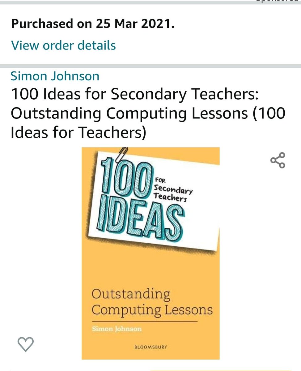 TsuiAllen's tweet image. Ooh! This is exciting. My order of @clcsimon #100Ideas #SecondaryComputing will be with me by Wednesday. Looking forward to this more than the ability to resume chocolate eating on Sunday...