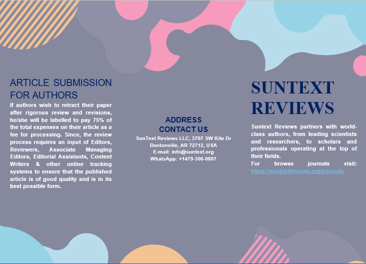 SunTextReviews's tweet photo. Article submission Invitation for researchers
For more details, kindly visit our magazine: https://t.co/sTZNI91mRj https://t.co/lwxQ8wA2Zc