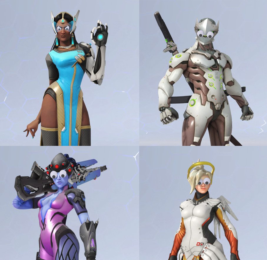 OverwatchNaeri's tweet photo. Overwatch 2 A New Look For All Heroes 🤣 https://t.co/eL7NLTn13l