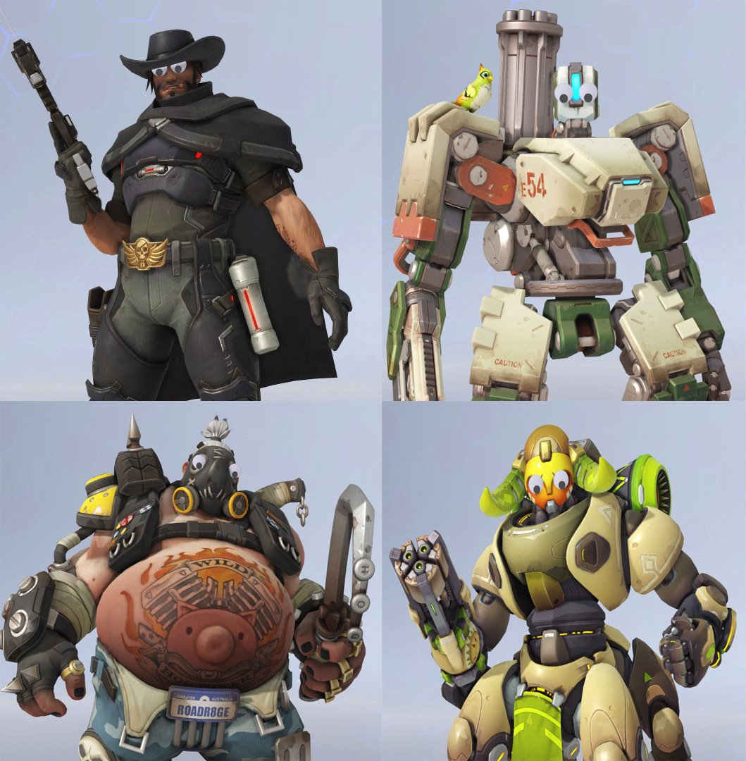 OverwatchNaeri's tweet photo. Overwatch 2 A New Look For All Heroes 🤣 https://t.co/eL7NLTn13l