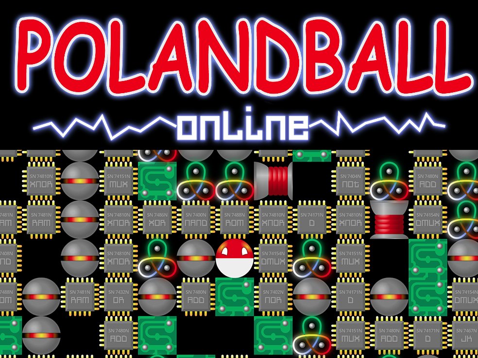 Due to copyright concerns Supaplex Online is now renamed to Polandball Online. Farewell Murphy! #supaplex #boulderdash