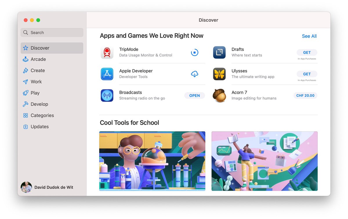 TripMode is featured on the Mac App Store front page 😍 Thank you <a href="/Apple/">Apple</a>! apps.apple.com/ch/app/tripmod…