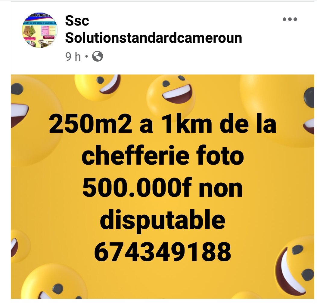 SolutionStanda3's tweet image. Studio ULTRA moderne à 35.000f a louer paidground proches climador
Ici c'est la solution
Siège social : carrefour Albert Camus dschang
solutionstandardcamerounssc@gmail.com 697666555/695052440