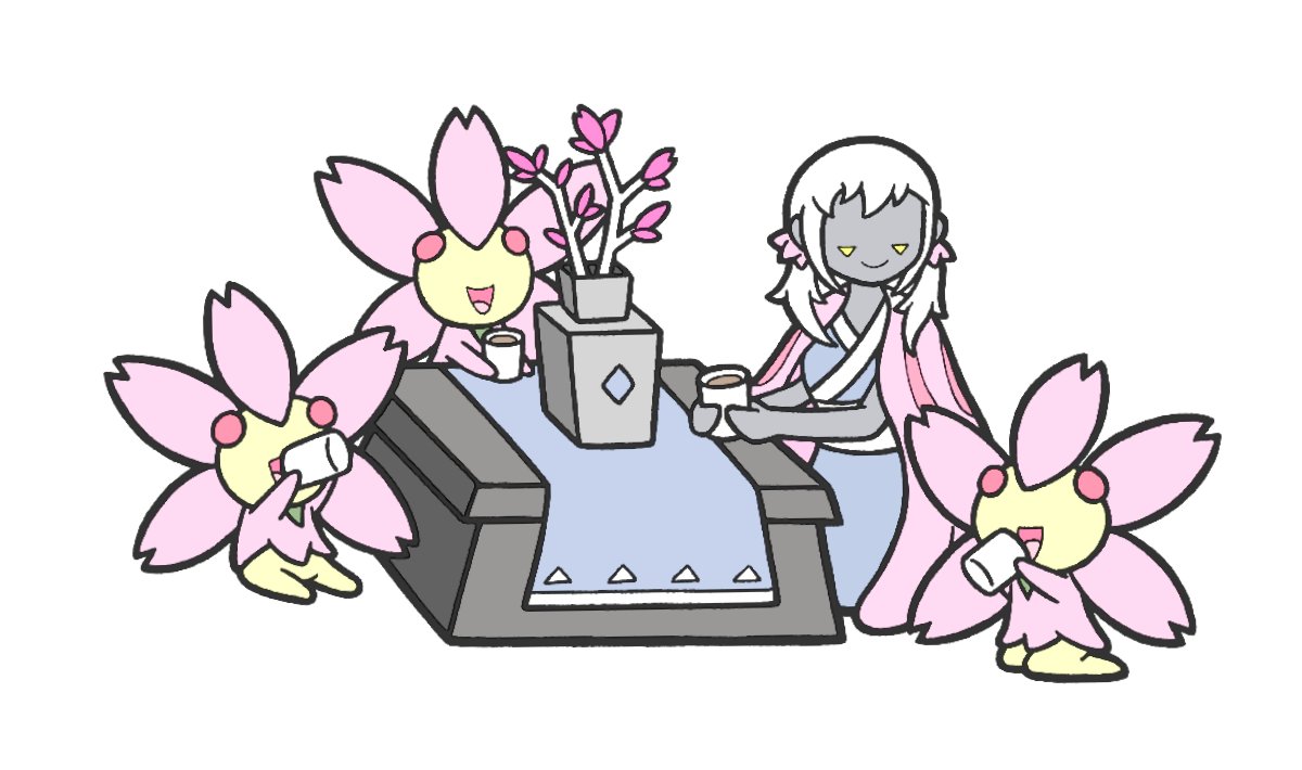 sky_pika_yun's tweet photo. ๐ธMiss Bloom and the Cherrims!! ๐ธ
#SkyChildrenOfTheLight #skyๆใ็ดกใๅญใฉใใใก #SkyDaysofBloom #skychildrenofthelightart #thatskygame #pokemon #PokemonGOfriends https://t.co/6AAxmXDz4u