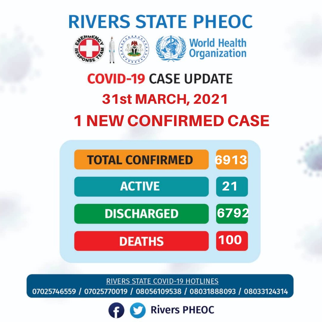 Rivers PHEOC tweet media