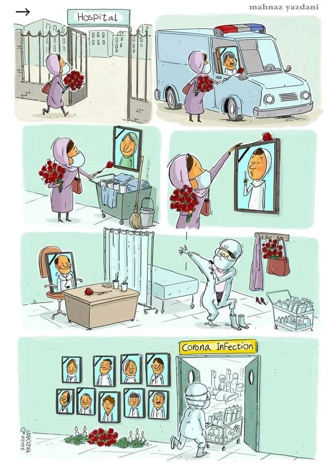 Eres un(a) médic@ y tienes que aguantar que después de más de 1 año el presidente y el super dr Gatell sigan diciendo que el cubre bocas no es útil y decidan sacar votos de los pueblos en vez de vacunar a los compañeros que te quedan