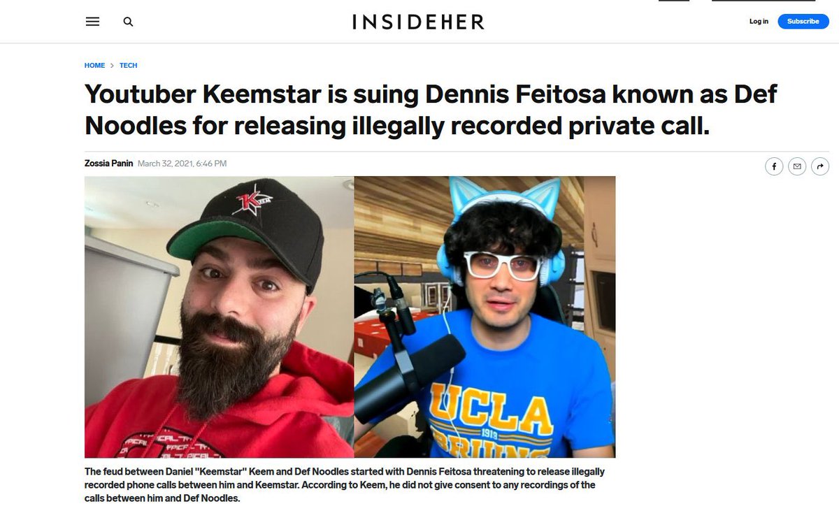 Keemstar Twitter