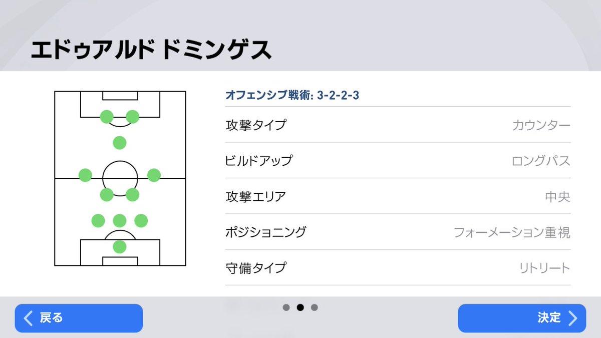 今週の監督情報