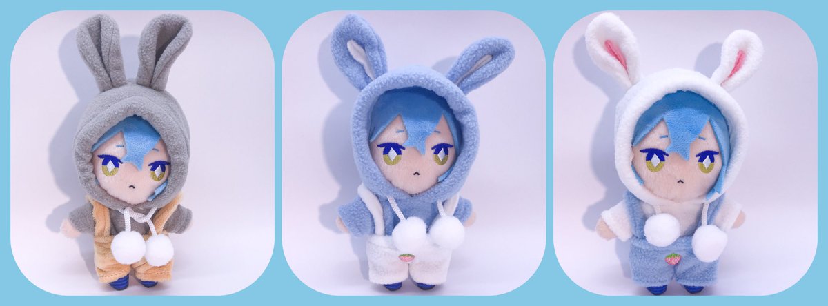 サイズ比較 こちらはツイステexぬいにMサイズを着せた着画になります