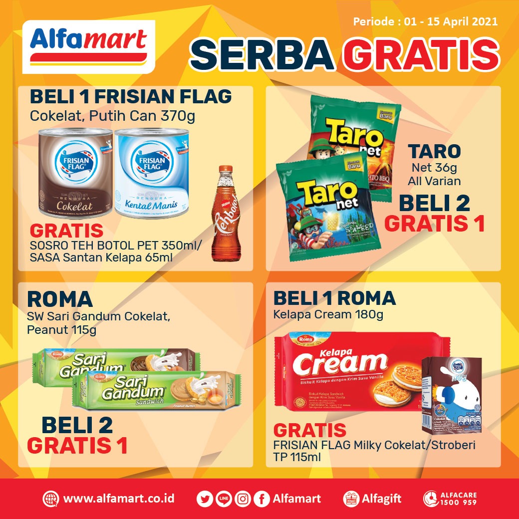 Promo Serba Gratis Alfamart