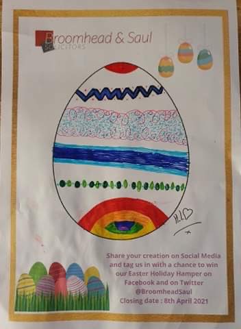 MaxineJAllen's tweet photo. @BroomheadSaul An entry for the Easter competition by Heidi, 8, posted on her behalf as her mum isn’t on Twitter. https://t.co/PPjOs0ZBwx