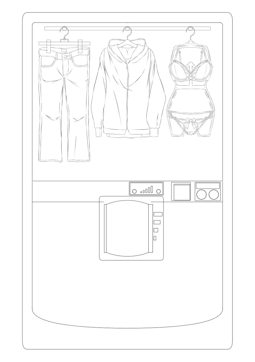 自販機描いてます 