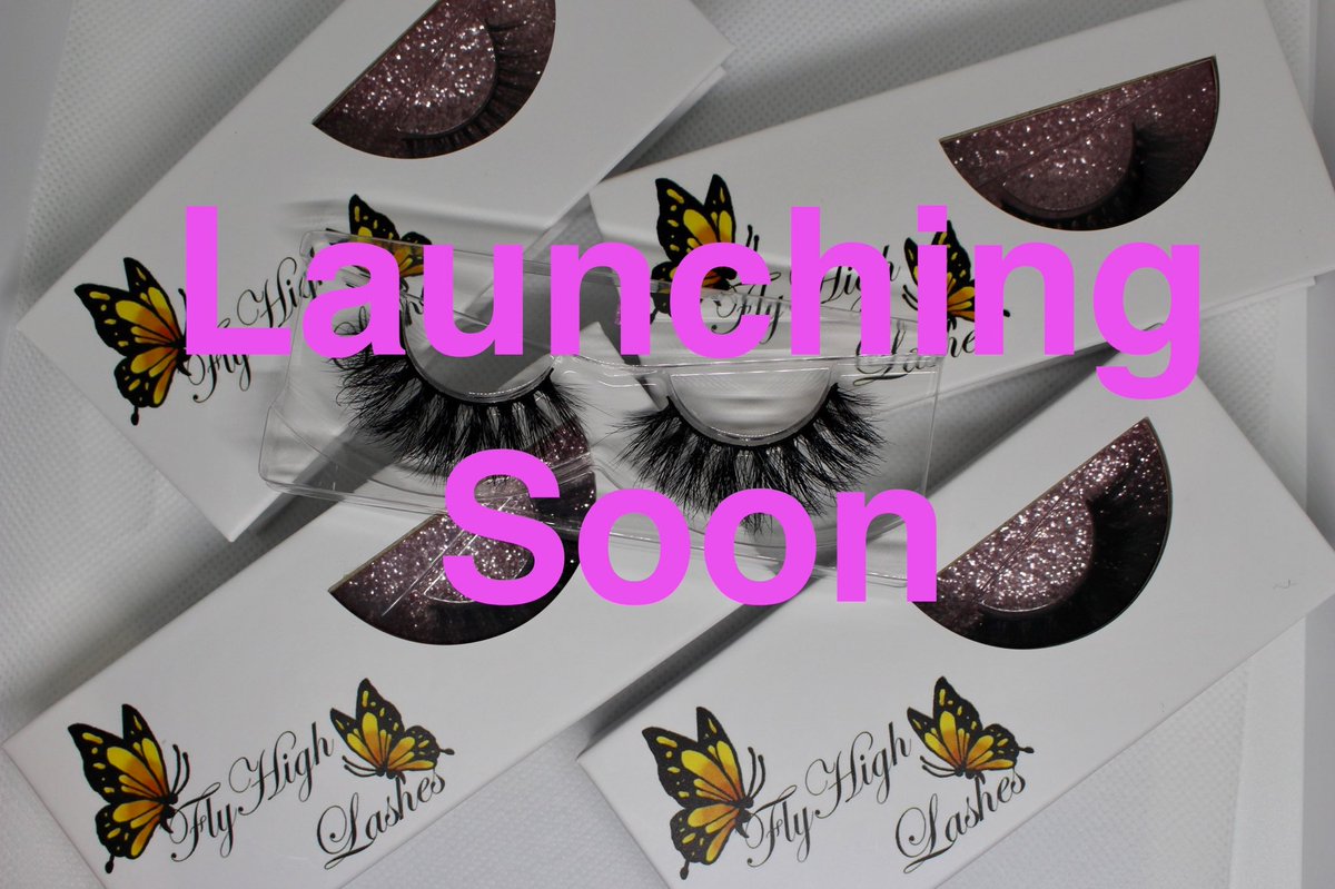 Launch date to come for me to start selling my lashes!!🤪