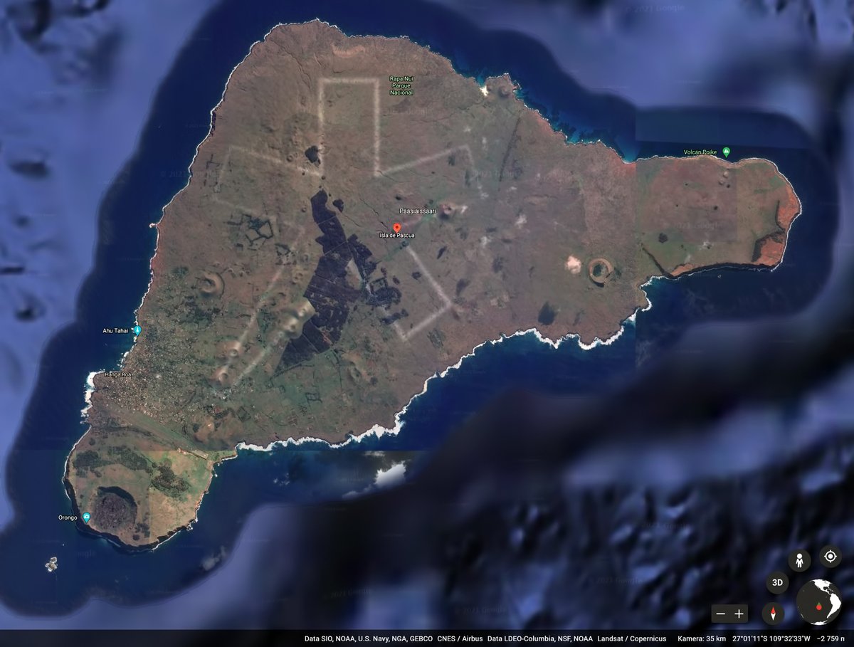 SpesianMiina's tweet photo. Uusi hämmästyttävä geoglyfinen löytö havaittu Pääsiäissaarella: satelliitti paljasti tähtikuvion. Tämän huikean näkymän myötä Miina toivottaa sinulle oikein iloista pääsiäistä. #tiedelöytö #Nazca #Pääsiäissaari #pääsiäinen #ammatillinenkoulutus #aospesia https://t.co/CFXUdHgkzw
