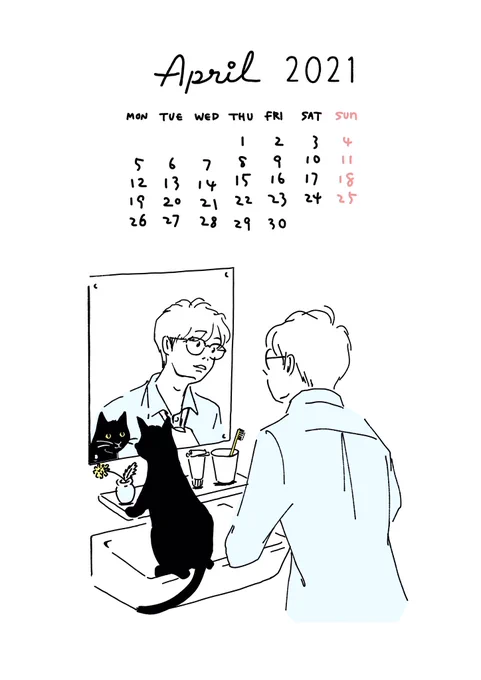 はじまりの季節。

#カレンダー2021 
#April 