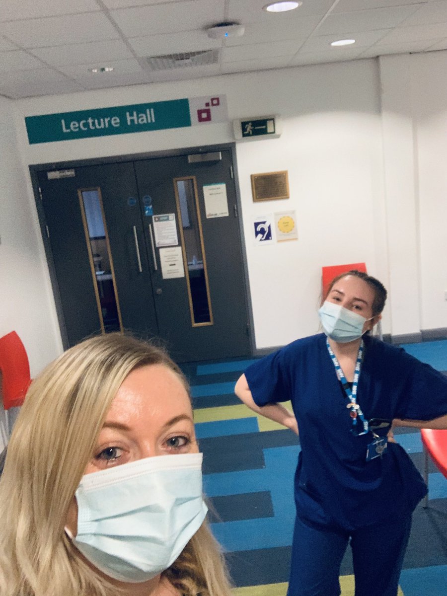 Little_G83's tweet photo. Still going at the Covid-19 vaccination hub! Don’t forget to let us know if you can’t make your appointment @LancsHospitals https://t.co/vCibl4qc2z