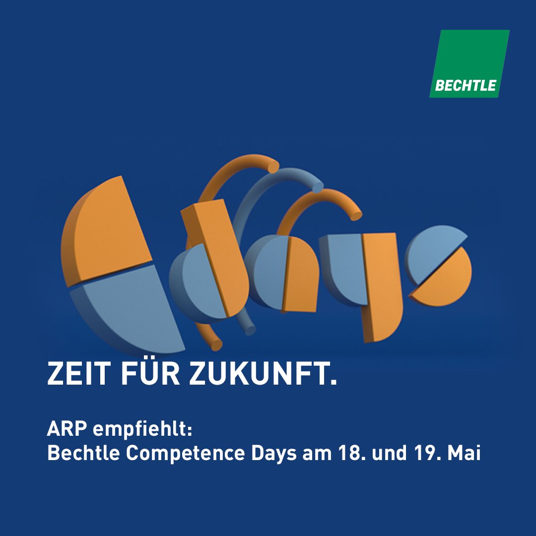 ARP empfiehlt: #Bechtle Competence Days 2021. Hochkarätige Keynotes, interessante Fachvorträge und ein spannendes Live-Programm mit Experten zu den Themen, die die Zukunft bewegen. Jetzt registrieren: bit.ly/3ckvEof
#OneBechtle #ITsARP #Digitalisierung #zukunftsstark