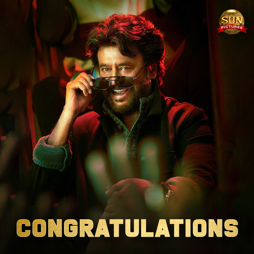 sunpictures's tweet photo. Congratulations Superstar @rajinikanth on being bestowed India's highest film honour, the 51st Dadasaheb Phalke award.

#Superstar #RajiniKanth #DadasahebPhalkeAward https://t.co/rxjUVDPKaT