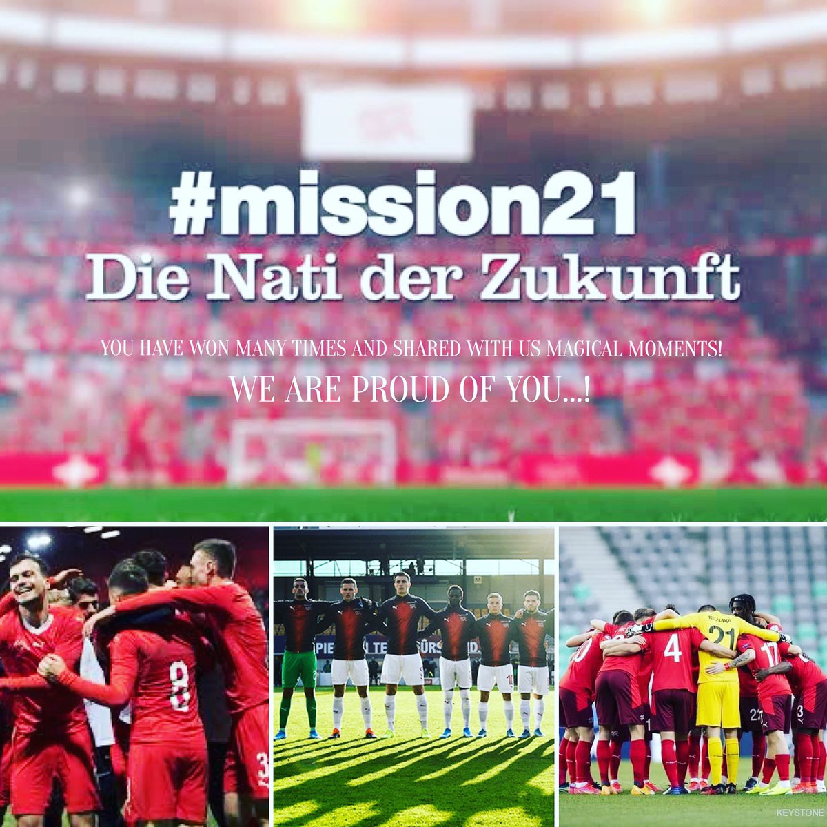 Francesco_Gab77's tweet photo. YOU HAVE WON MANY TIMES AND SHARED WITH US MAGICAL MOMENTS! WE ARE PROUD OF YOU...! #mission21 #SFVASF https://t.co/P203gYXYiY