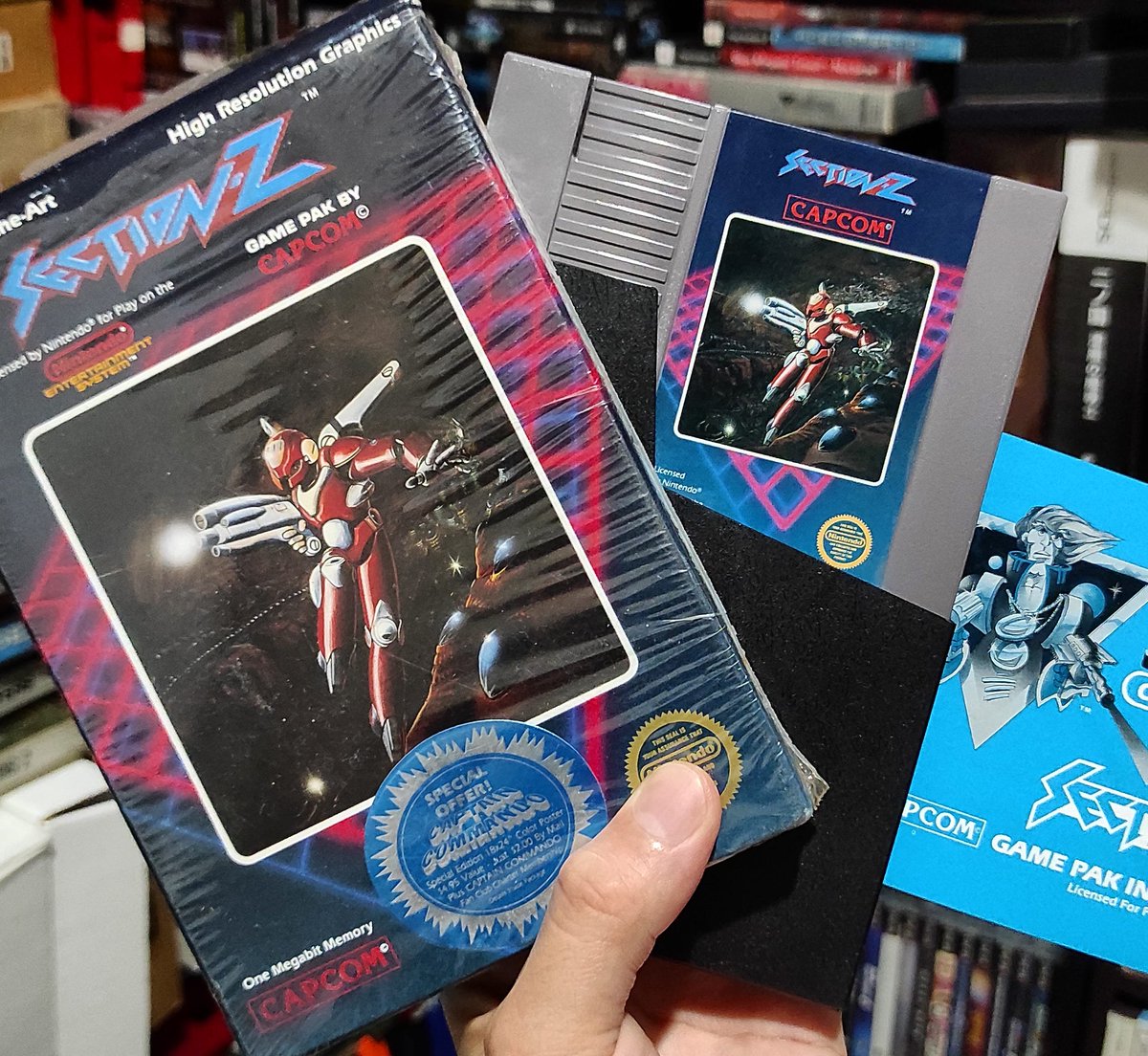 defthead's tweet photo. Section Z by CAPCOM is a really fun and challenging horizontal shmup, and one of my favorite
____
#sectionz #capcom #nes #shmup #arcade #nintendo #captaincomando #horizontalshmup #2wayshooter #retro #retrocollective #retrocollection #retrocollector #nin10do #videogame #gaming https://t.co/LkCbObLKqK