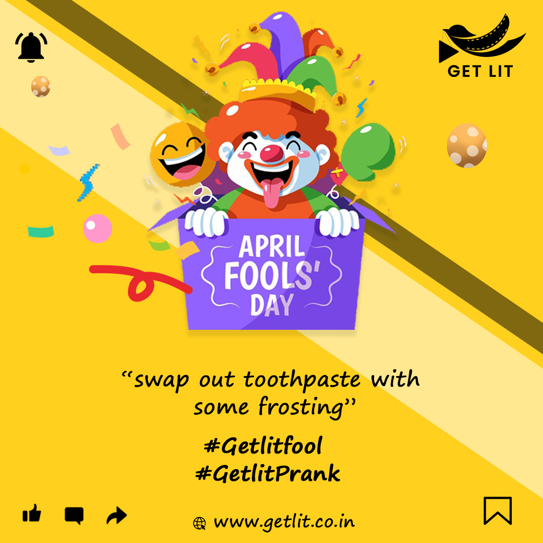 EnswagOfficial's tweet photo. It's that time of the year.
When you have full freedom to scream "#ULLUBANAYA"
"#AprilFool"
We have given some prank ideas for #AprilFoolsday #aprilfoolsday #funnyprank #getlitprank #getlitfool #prankwithgetlit #aprilfoolsday #aprilfools #memes #aprilfool #getlitapp #thegetlit https://t.co/nzZhksBHL7