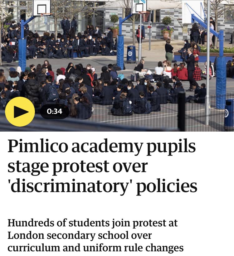 JonHolb's tweet image. A government commissioned report finds no evidence that institutional racism exists in Britain &amp;amp; that success &amp;amp; failure has more to do with class &amp;amp; family.

These kids at #PimlicoAcademy are being failed by a #BLM narrative that looks to blame others &amp;amp; which sees BAME as victims.