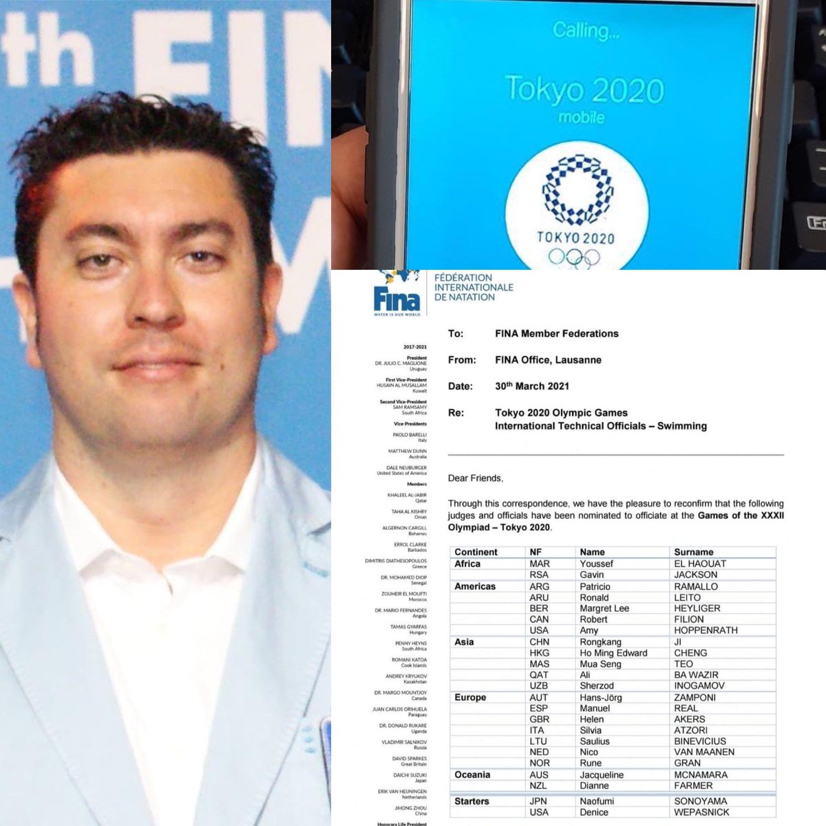 Alcarrenosos's tweet photo. Orgullosos de Manuel Real @manuelreali , único representante español como arbitro de natación 🏊🏻‍♀️ en los próximos Juegos Olímpicos  de Japon🇯🇵
Enhorabuena Manuel!! https://t.co/Eeq334CVCW